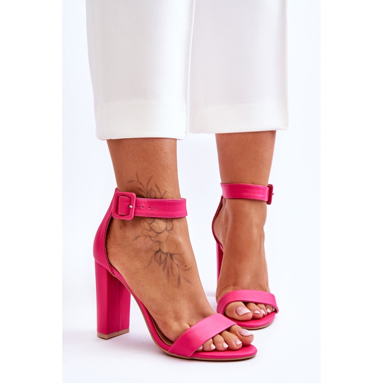 FB2 Georgina Rosa Sandaler På Klackar 1