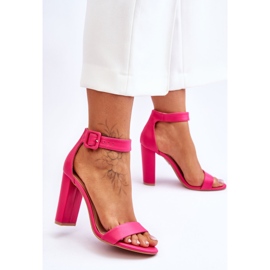 FB2 Georgina Rosa Sandaler På Klackar 2