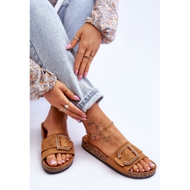 Damtofflor Camel Festil Mocka brun 1