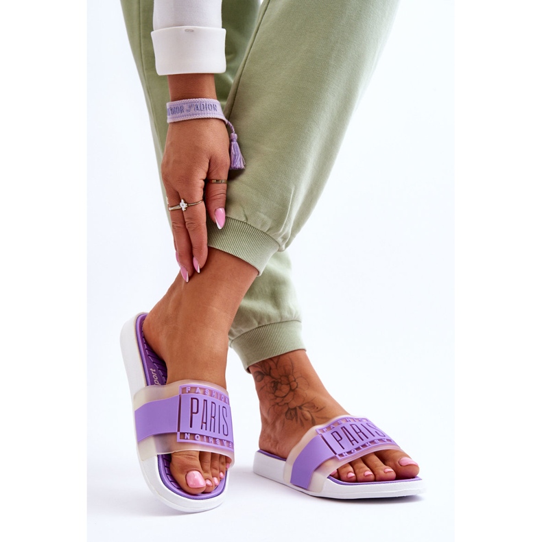 Damtofflor Lila Sunrise purpur 2