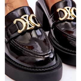 S.Barski Fashionabla pumps med massiva klackar svart Imani 4