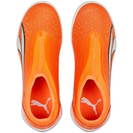 Puma Ultra Match Ll It + Mid Jr 107232 01 fotbollsskor orange apelsiner och röda 1