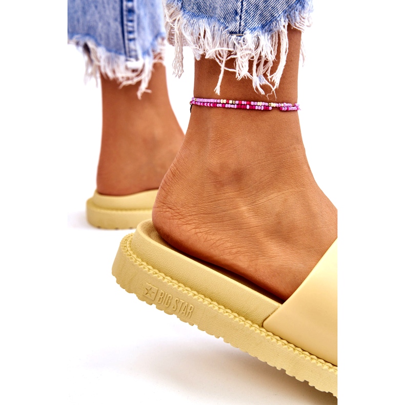 Damtofflor Big Star JJ274A305 Gul 1