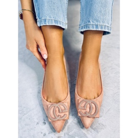 BM Ballerinas mandelrosa näsa FM3107A Rosa 2