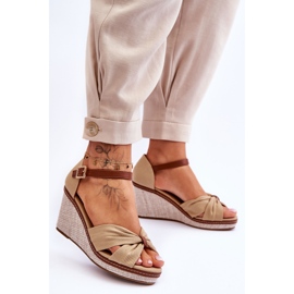 Damsandaler Beige Daphne 2