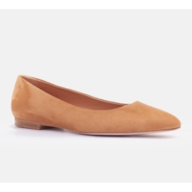 Marco Shoes Lättviktsballerinor brun 1