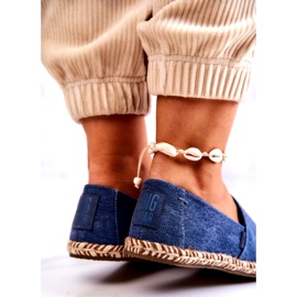 Klassiska Espadrillor Big Star JJ274902 Blå 4