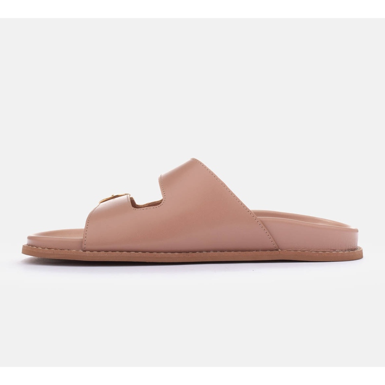 Marco Shoes Tofflor med spännen beige 1