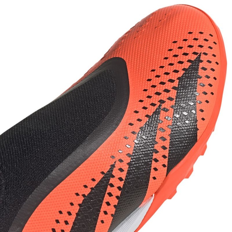 Adidas Predator Accuracy.3 Tf Ll M GW4643 fotbollsskor orange apelsiner och röda 1