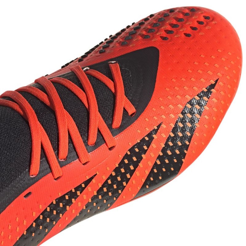 Adidas Predator Accuracy.2 Fg M GW4587 fotbollsskor orange apelsiner och röda 1