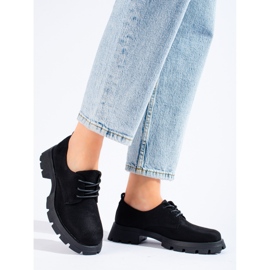 Svarta skor med tjock sula från Shelovet 2