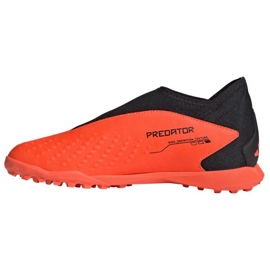 Adidas Predator Accuracy.3 Tf Ll Jr GW7091 fotbollsskor orange 1