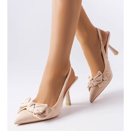 Beige stift med rosett från Olengo 1