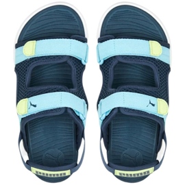 Puma Evolve Jr 390449 02 sandaler grön 1