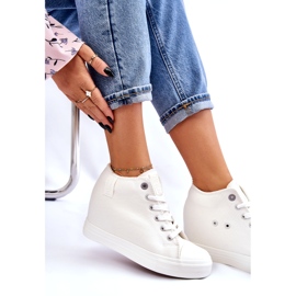 Hidden Wedge High Sneakers Big Star LL274035 Vit 3