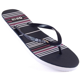 Svarta platta flip flops Big Star JJ274A351 2