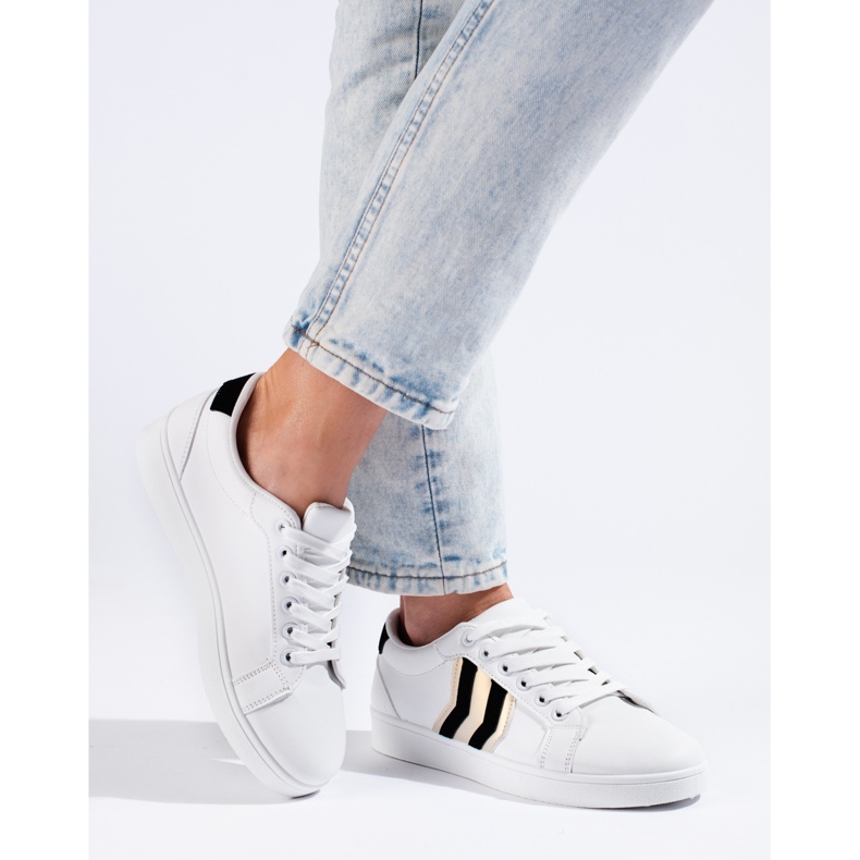 Shelovet vita klassiska sportskor 1