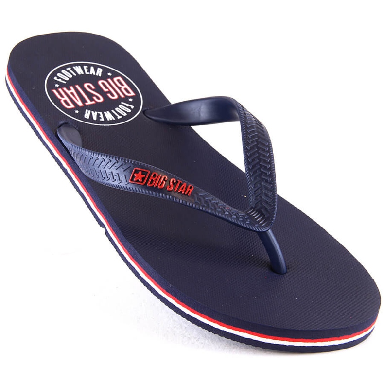 Big Star herrflipflops marinblå JJ174537 1
