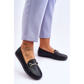 FC3 Slip-On Loafers för kvinnor med glitterutsmyckning Black This Moment svart 2