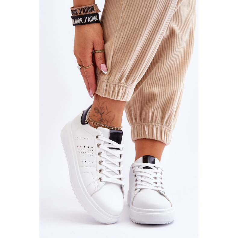 Sportskor för kvinnor Vita och svarta Var först! 1