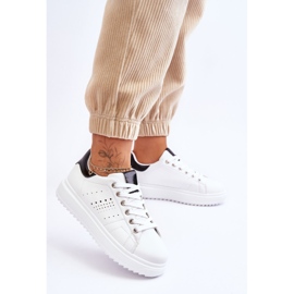 Sportskor för kvinnor Vita och svarta Var först! 2