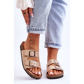 FB1 Slip-On tofflor dam Beige Destino 1