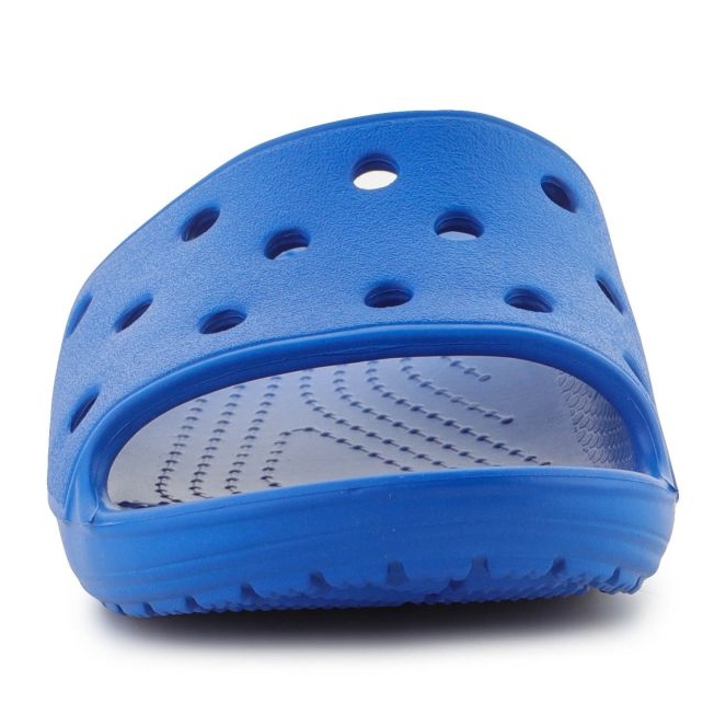 Crocs Classic Slide K Jr 206396-4KZ tofflor blå 1