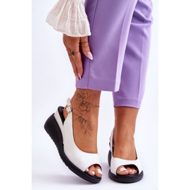 Damsandaler Sergio Leone SK853 Vit 1