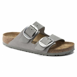 Birkenstock Arizona Big Buckle Tofflor W 1022154 grå 1