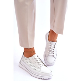 Vinceza Dam Sportskor i läder Sneakers Vit Elami 6