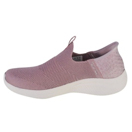Skechers Hands Free Slipins Ultra Flex 3.0 Smooth Step Sportskor 149709-MVE rosa 1