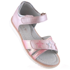 Kardborresandaler Miss Jr EVE427A rosa 1