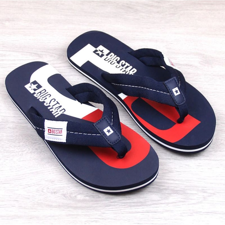 Big Star M JJ174528 flipflops blå 1