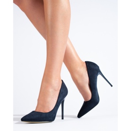 Goodin Moderiktiga höga klackar blå 1