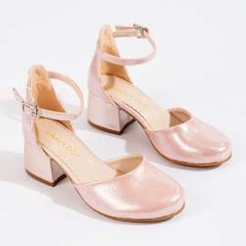 W. Potocki Högklackade pumps för tjejer rosa Potocki 1