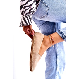 PG1 Slip-on Mocka Espadrilles för kvinnor Beige Corry 3