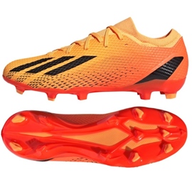 Adidas X Speedportal.3 Fg M GZ5077 fotbollsskor orange apelsiner och röda 1