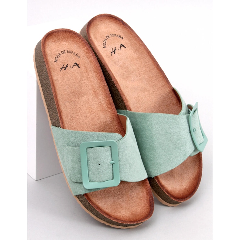 Darke Verde Spänne Slides grön 1