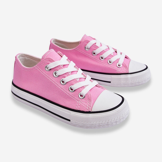Barnens rosa Filemon Classic Sneakers 2