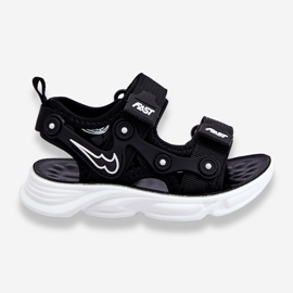 Tobias Boys Kardborresandaler Svart Och Vit 1