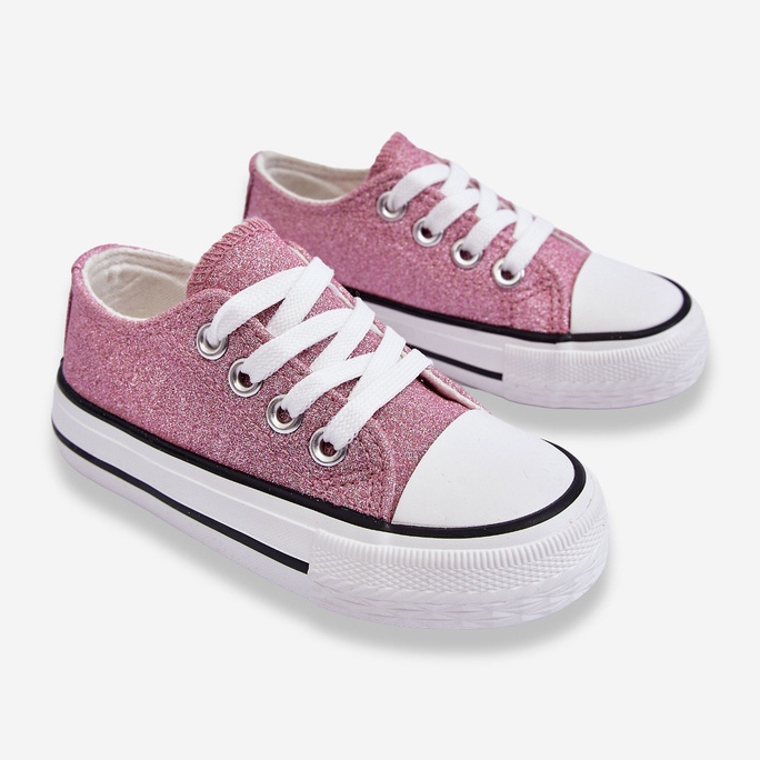 Barnsneakers Dusty Pink Wella rosa 2