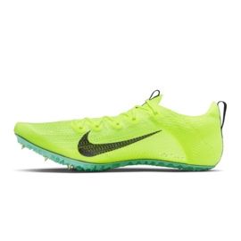 Nike Zoom Rival Sprint DC8753-700 spike löparskor, gula 2