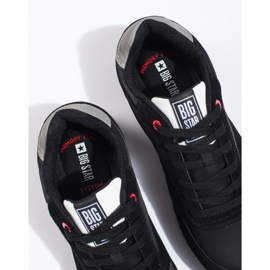 Sportskor herr svarta Big Star LL174158 Memory foam 1