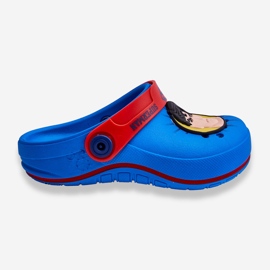 Zaxy Barn Crocs Superman Grendene Kids JJ385004 Blå 1