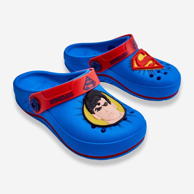 Zaxy Barn Crocs Superman Grendene Kids JJ385004 Blå 2