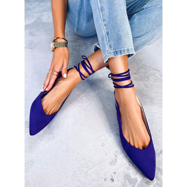 Dentoni Lila balettkläder med snörning purpur 1