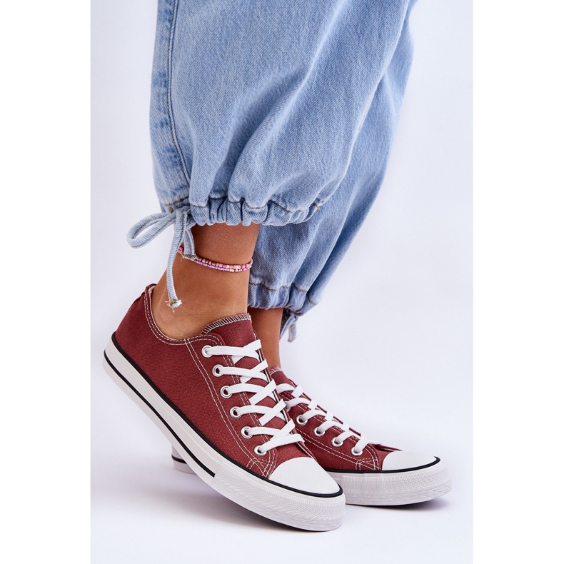 FR1 Klassiska låga sneakers för damer Brun Vegas 1