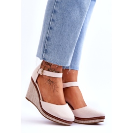 PS1 Klassiska sandaler för damer Beige Malani 7