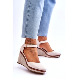 PS1 Klassiska sandaler för damer Beige Malani 2