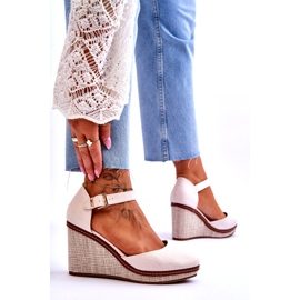 PS1 Klassiska sandaler för damer Beige Malani 4